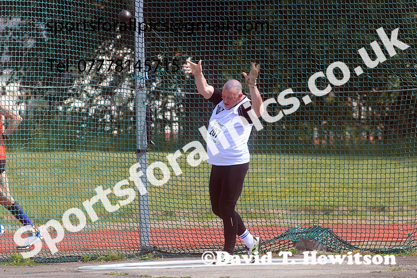 Hammer, 2025 NEMAA Track and Field, Monkton. Photo: David T. Hewitson/Sports for All Pics
